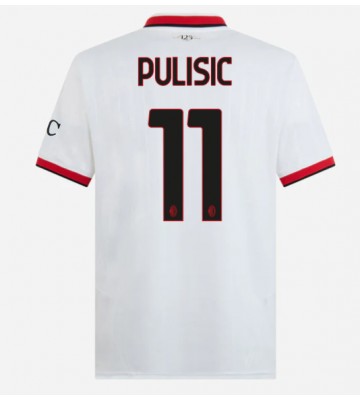 AC Milan Christian Pulisic #11 Udebanetrøje 2024-25 Kort ærmer